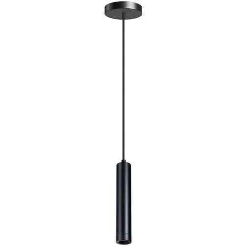 Modern hanglamp Miller 1-lichts zwart goud