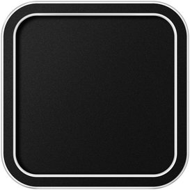 Plafondlamp Lois vierkant LED 24W zwart 3 standen