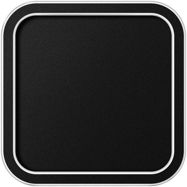 ETH Modern plafondlamp Lois 24W LED vierkant 3 standen zwart