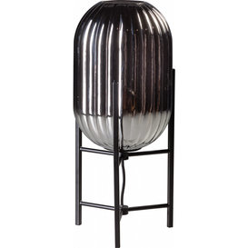 Tafellamp Glamm 1-lichts Smoke Ø20 cm