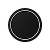 ETH Modern plafondlamp Lois 15W LED rond 3 standen zwart