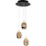 Moderne - Hanglamp - Goud - 3-lichts - Getrapt - Golden Egg