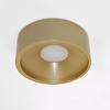 Artdelight Moderne plafondlamp Orlando 1-lichts Ø14cm goud