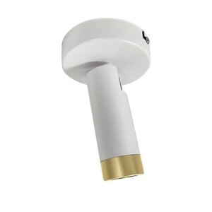 ETH Moderne opbouwspot Miller 1-lichts wit goud