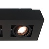 Artdelight Moderne opbouwspot Bosco 2-lichts zwart