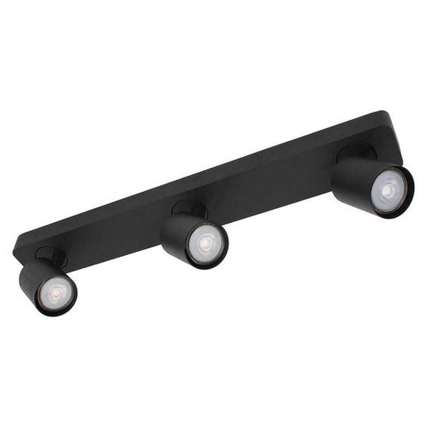 Artdelight Moderne plafondspot Vivaro 3-lichts zwart