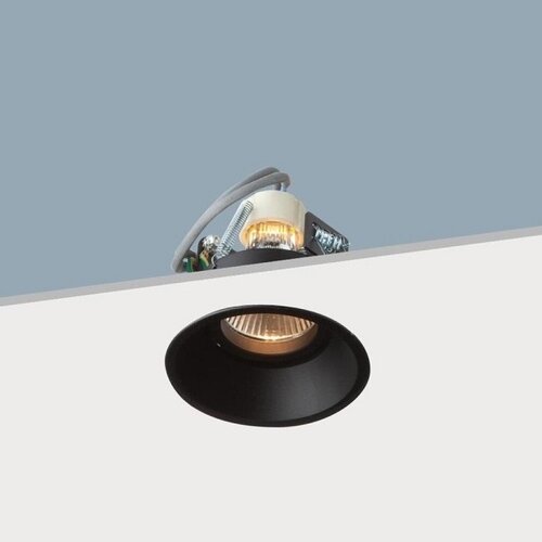 Modern Industrieel Inbouwspot Candice zwart