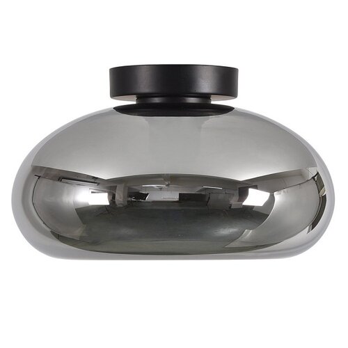 Modern plafondlamp Paradise 1-lichts smoke glas