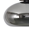 Artdelight Modern plafondlamp Paradise 1-lichts smoke glas
