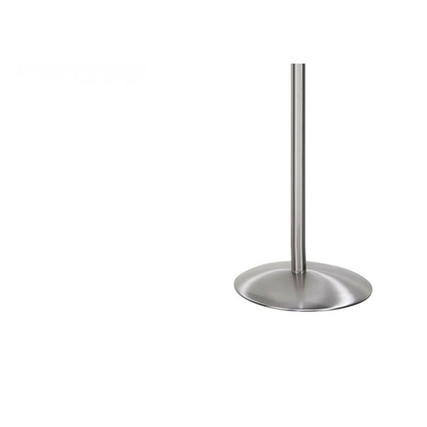 Highlight Modern vloerlamp Sapporo Uplighter staal met dimmer