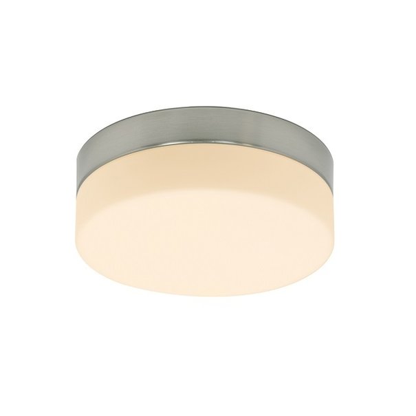 Mexlite Modern - Plafondlamp - Rond - IP44 - 3 standen dimbaar - Staal - 18 cm - Ikaro