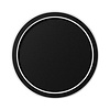 ETH Modern plafondlamp Lois LED 24W rond zwart 3 standen