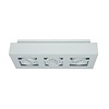 Artdelight Moderne opbouwspot Bosco 3-lichts wit