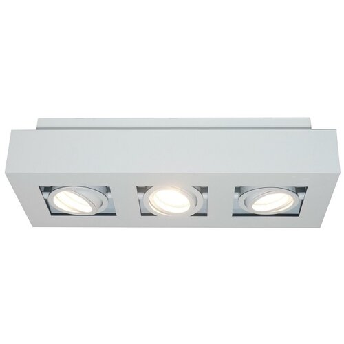 Moderne opbouwspot Bosco 3-lichts wit