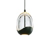 Highlight Modern hanglamp Clear Egg 1-lichts zwart wit