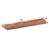 BelaLuz Wandplank Kayne 90 cm massief acaciahout