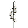 Highlight Design vloerlamp Clear Egg 5-lichts zwart wit met dimmer