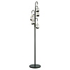 Highlight Design vloerlamp Clear Egg 5-lichts zwart wit met dimmer