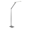 Steinhauer Modern vloerlamp Serenade LED 1-lichts staal