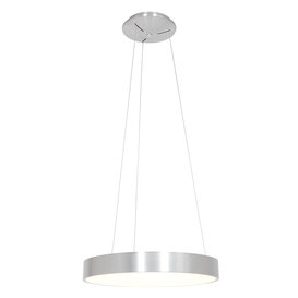 Hanglamp Ringlede Ø48cm zilver