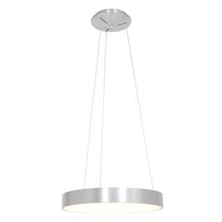 Hanglamp Ringlede Ø48cm zilver