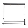Anne Lighting Industrieel Moderne hanglamp Tør 6-lichts zwart