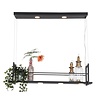 Anne Lighting Industrieel Moderne hanglamp Tør 6-lichts zwart