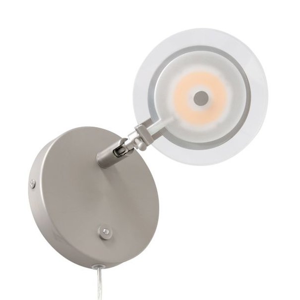 Steinhauer Modern - Wandlamp - 1 lichts - Staal - Turound