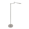 Steinhauer Modern vloerlamp Turound 1-lichts staal