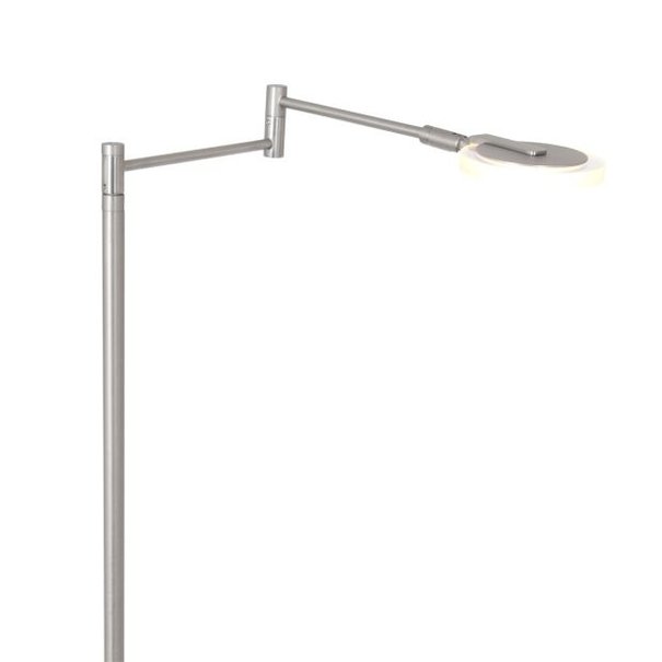Steinhauer Modern - Vloerlamp - 1 lichts - Staal - Turound