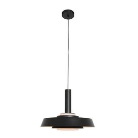 Hanglamp Flinter 1-lichts zwart goud