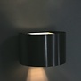 Moderne - Wandlamp - 1 Lichts - Zwart - 13 cm - Muro