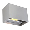 Steinhauer Moderne wandlamp Muro 1-lichts Rechthoek staal