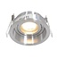 Steinhauer Modern - Inbouwspot - 1 Lichts - Staal - 10 cm - Pélite