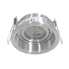 Steinhauer Modern Inbouwspot Pélite 1-lichts 10 cm staal