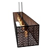 Freelight Industrieel hanglamp Avola 5-lichts zwart goud