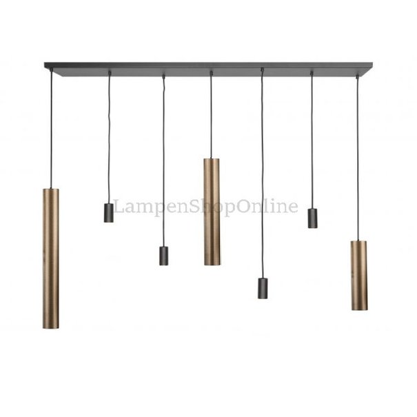 Ztahl Moderne - Hanglamp - Platinum - 7 lichts - Riva