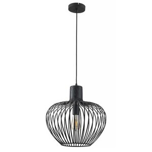 Freelight Moderne Industriële hanglamp Arraffone Ø38 cm zwart