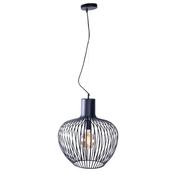 Freelight Moderne Industriële hanglamp Arraffone Ø55 cm zwart