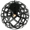 Freelight Moderne hanglamp Emma 1-lichts Ø30 cm zwart