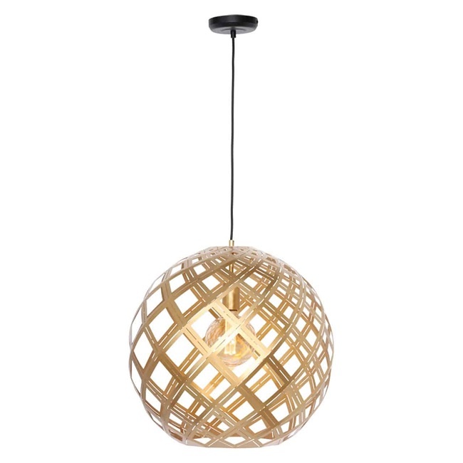 jungle importeren Claire Moderne - Design - Trendy - Hanglamp - 1 Lichts - 50 cm - Goud - Emma