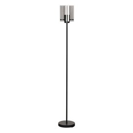 Vloerlamp Interno zwart met smoke glas