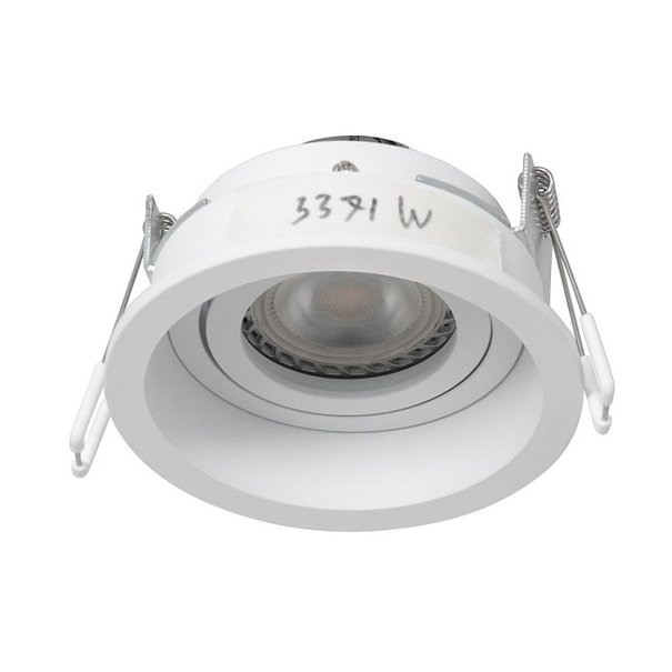 Steinhauer Modern Inbouwspot Pélite 1-lichts 10 cm wit