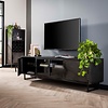 BelaLuz Moderne Industriële TV meubel Ferro 180 cm gun metal