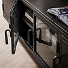 BelaLuz Moderne Industriële TV meubel Ferro 180 cm gun metal