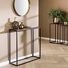 BelaLuz Moderne Industriële Haltafel Magma 75 cm antiek brons