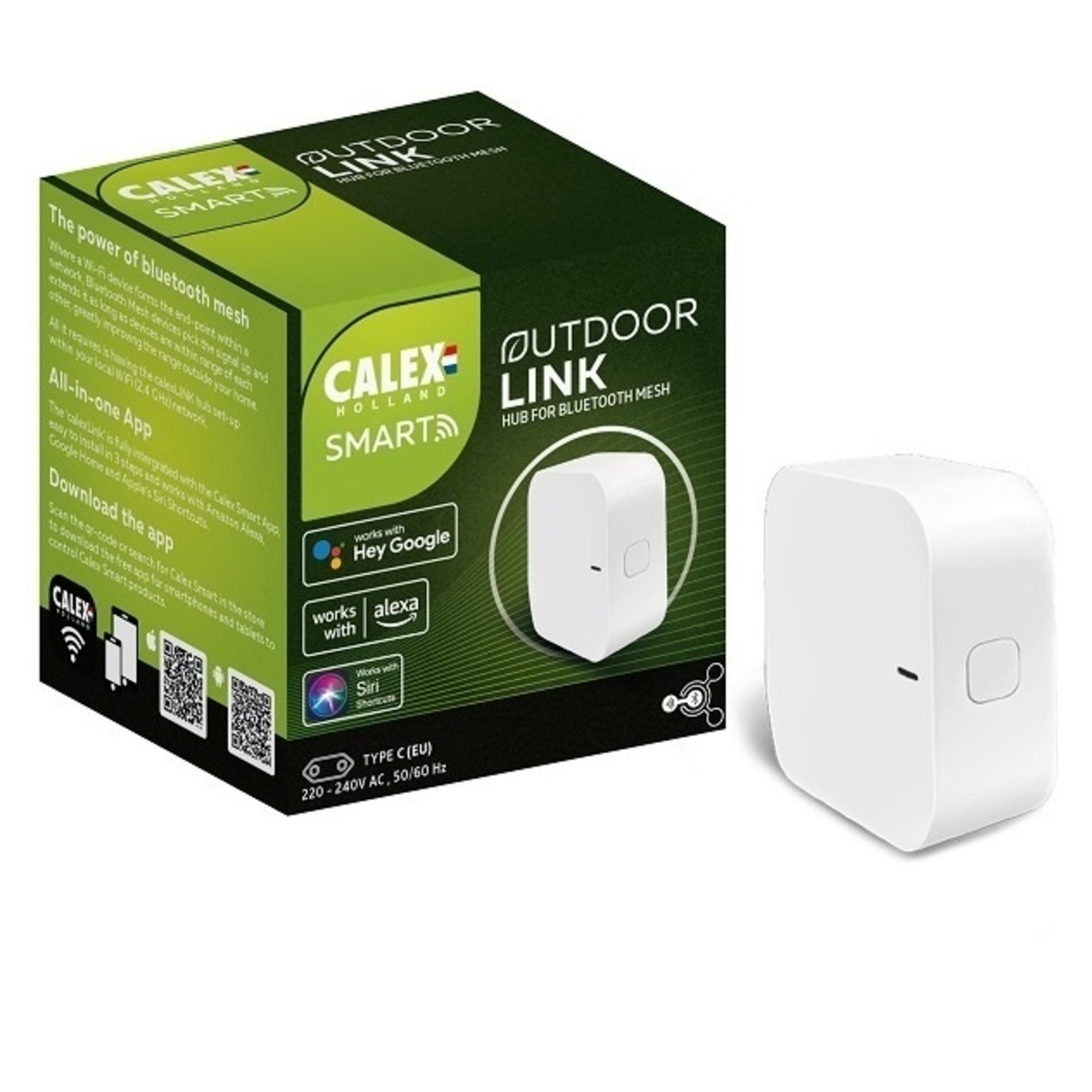 Calix Outdoor Router Calex - Smart Outdoor Link Bluetooth Mesh - Wit