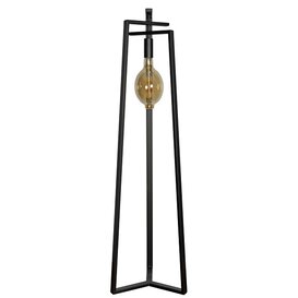 Vloerlamp Trevi 1-lichts Zwart