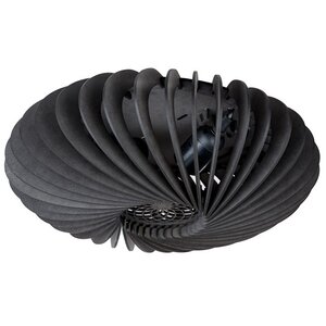 Moderne plafondlamp Swan Ø48 cm zwart