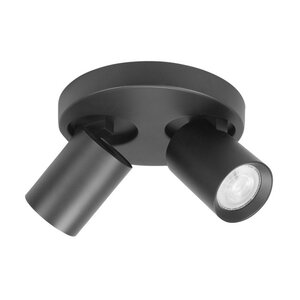 Highlight Moderne opbouwspots Oliver 2-lichts zwart